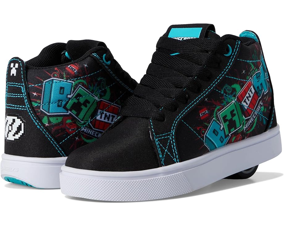 

Кроссовки Heelys Minecraft Racer 20 Mid, цвет Black/Aqua/Multi