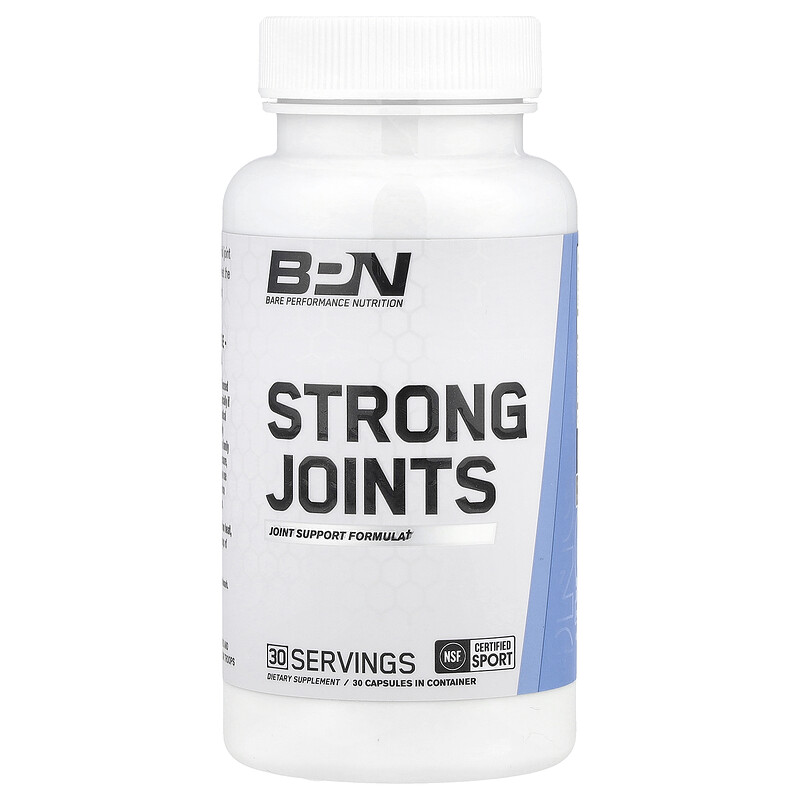 

BPN, Strong Joints, формула для поддержки суставов, 30 капсул