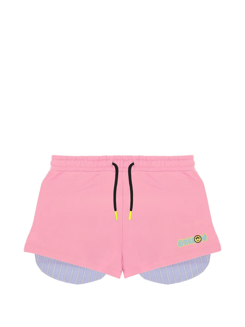 

Флисовые шорты в полоску Barrow Kids, розовый