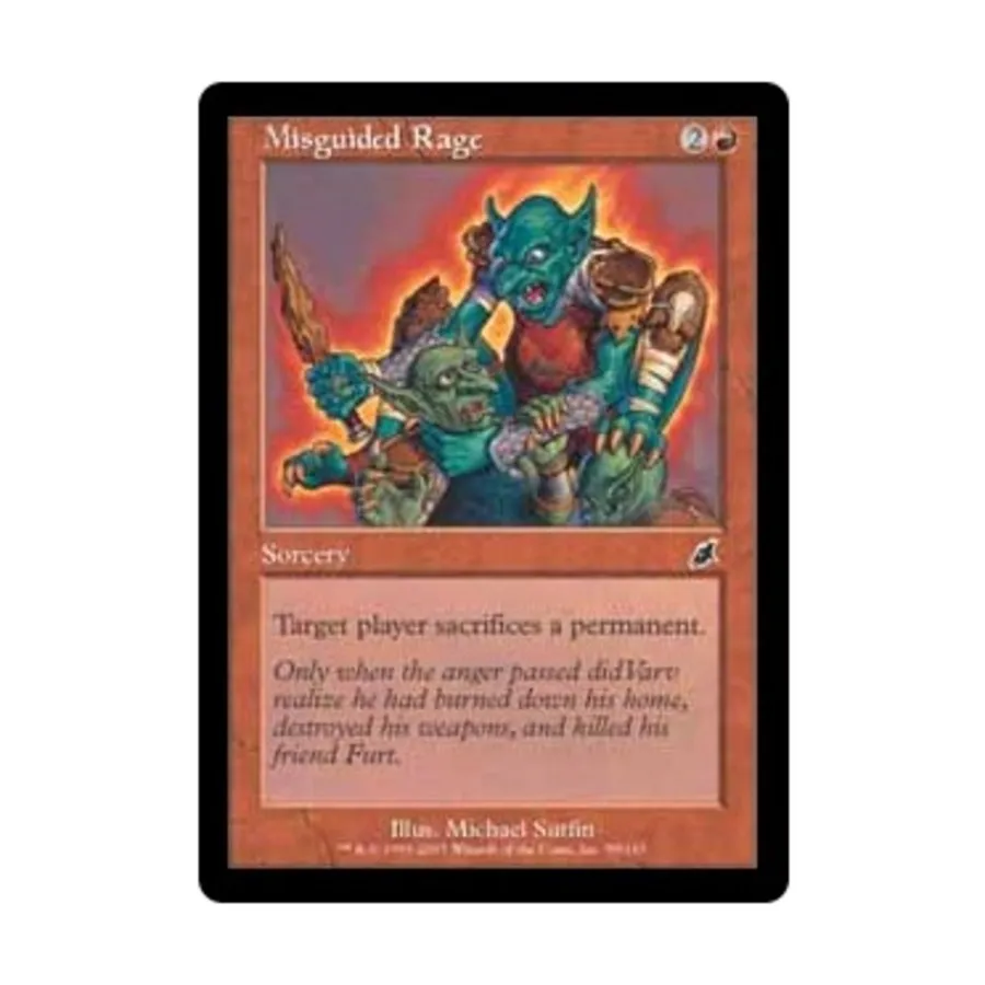 

CCG Заблуждающаяся ярость (С), MTG - Scourge