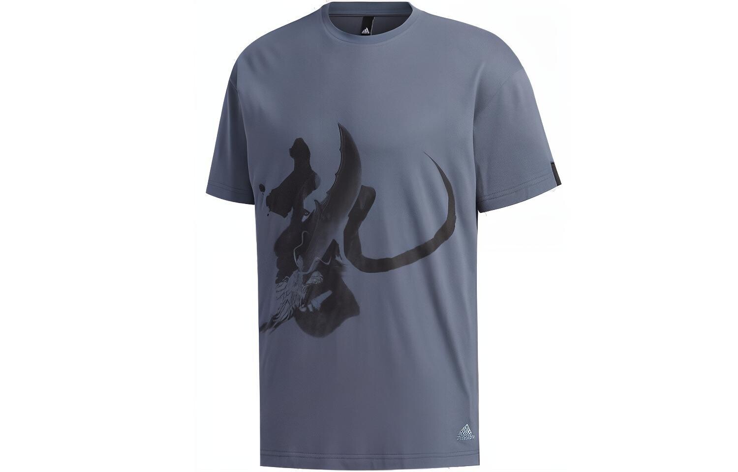 

Футболка мужская Shadow Blue Adidas, цвет Shadow Blue