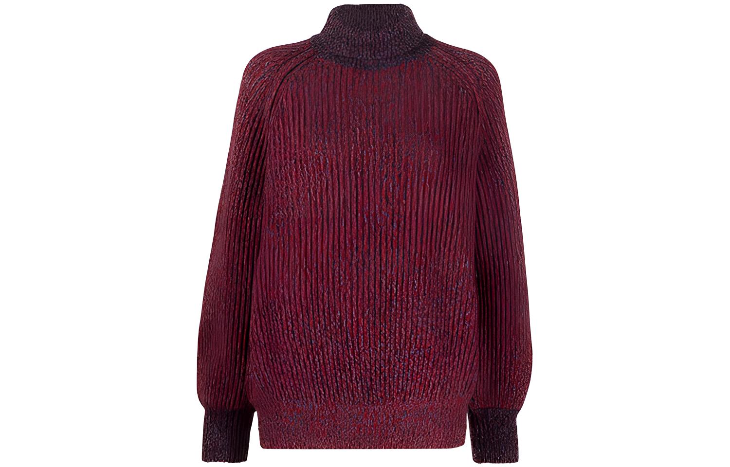 

GANNI Женский свитер свободного кроя FW21, красный
