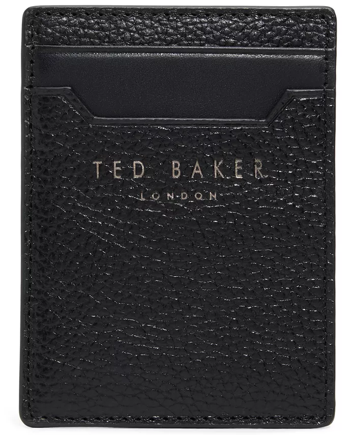 

Набор для карт и денег с зажимом Ted Baker, черный