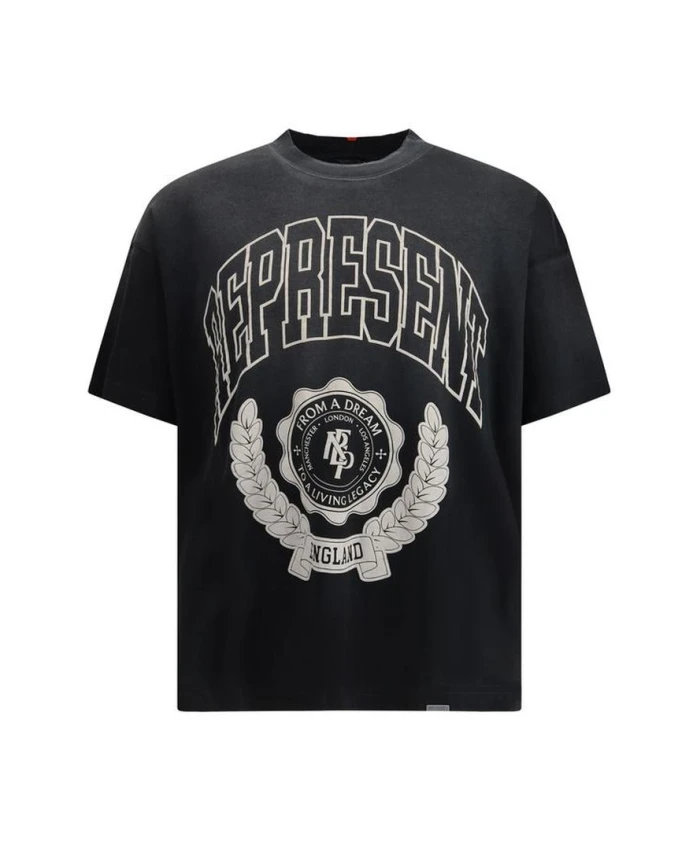 

Футболка с графическим изображением герба Legacy Represent, серый