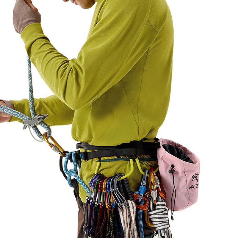 

Arcteryx Нейлоновый поясной рюкзак унисекс скорлупа каштан розовый, Shell Chestnut Pink