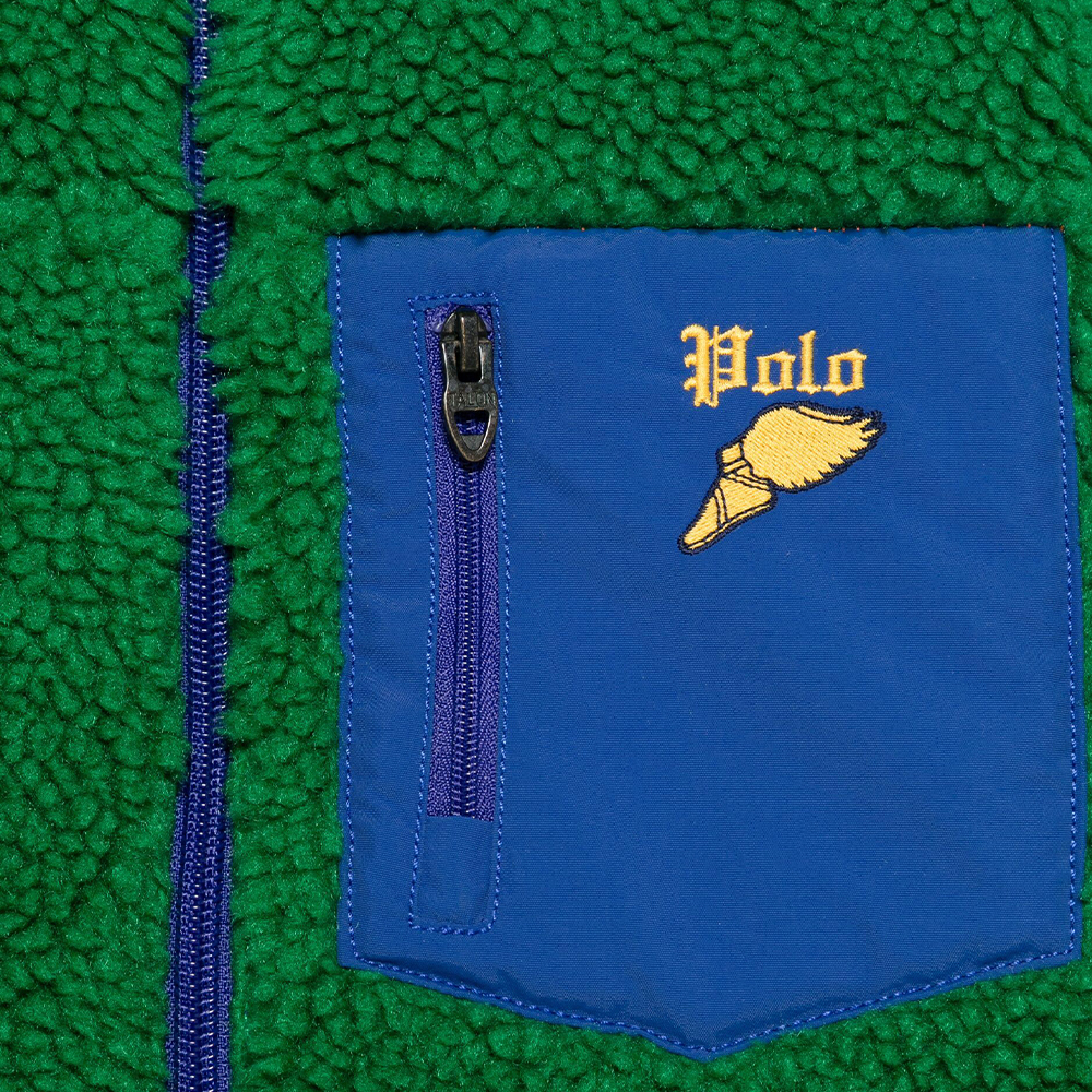 Куртки и пальто FW24 Зеленая детская Polo Ralph Lauren — фото 4