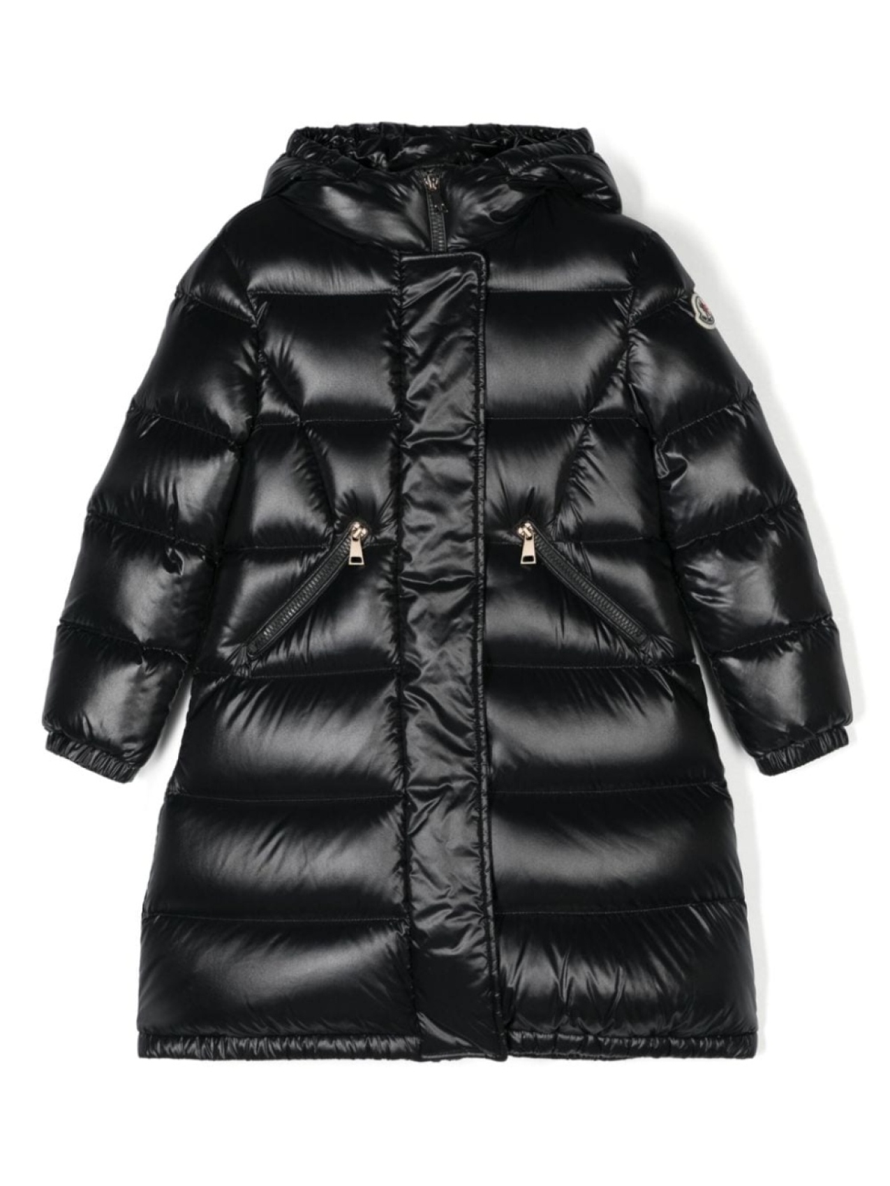 

Moncler Enfant пуховик Bellevue, черный