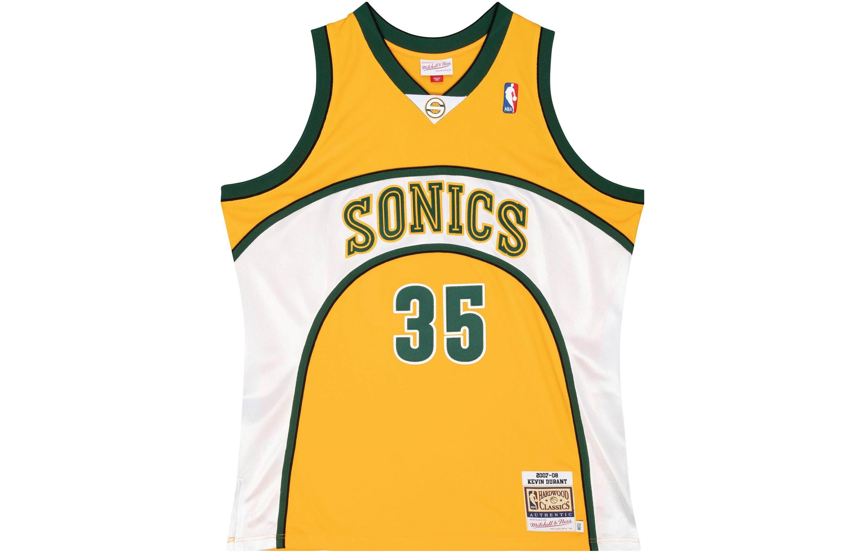 

Mitchell Ness Баскетбольная майка мужская желтая