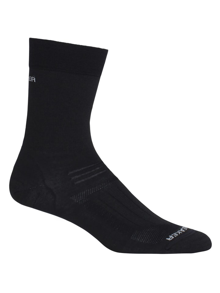 

Носки для походов Hike Liner Crew черного цвета icebreaker