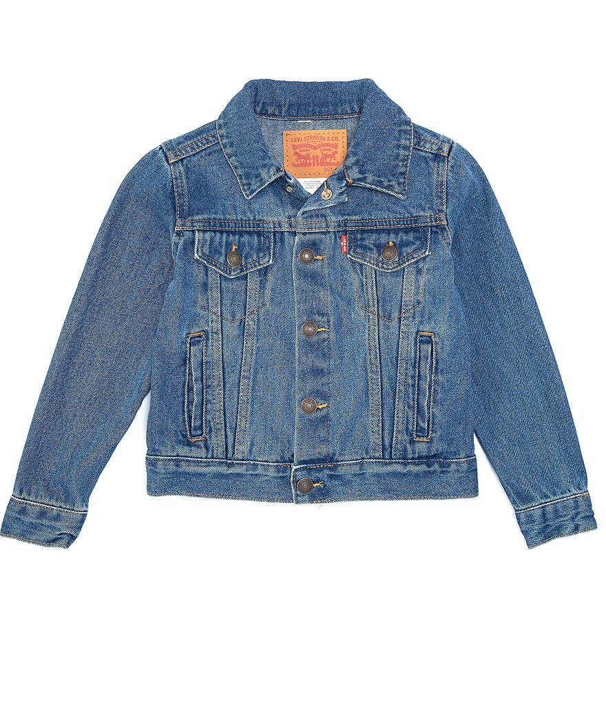 

Джинсовая куртка Levi's Little Boys 2T-7, синий