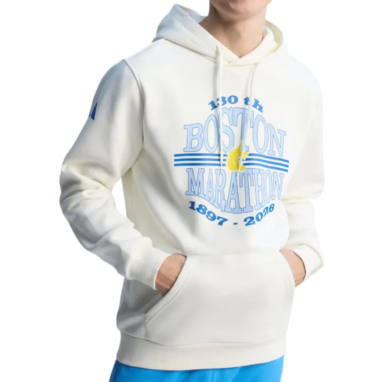 Толстовка Boston Marathon мужская Adidas, экрю — фото 3