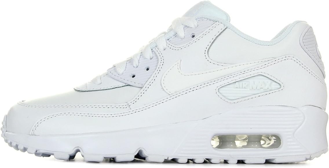 Кроссовки Nike Air Max 90 (Big Kid), белый — фото 2