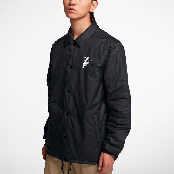 Куртка Nike SB Casual Sports Skateboard Stay Warm Jacket Black, черный — фото 4