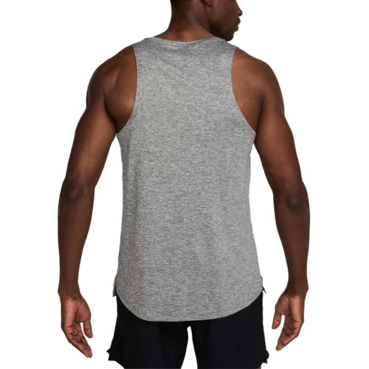 Мужская беговая майка Stride Dri-FIT Adv Nike, серый — фото 4