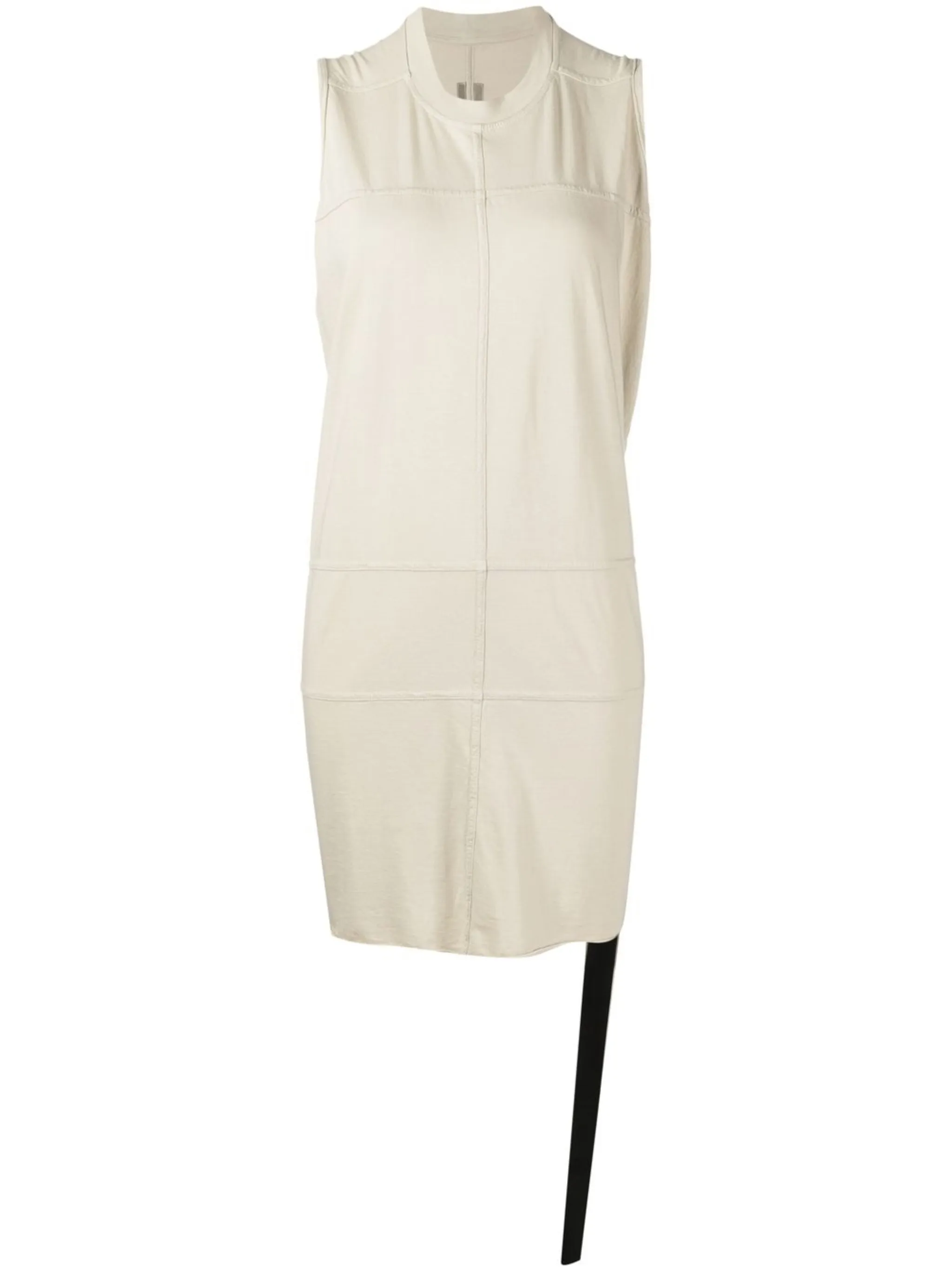 

Топ с круглым вырезом и вставками Rick Owens Drkshdw, зеленый