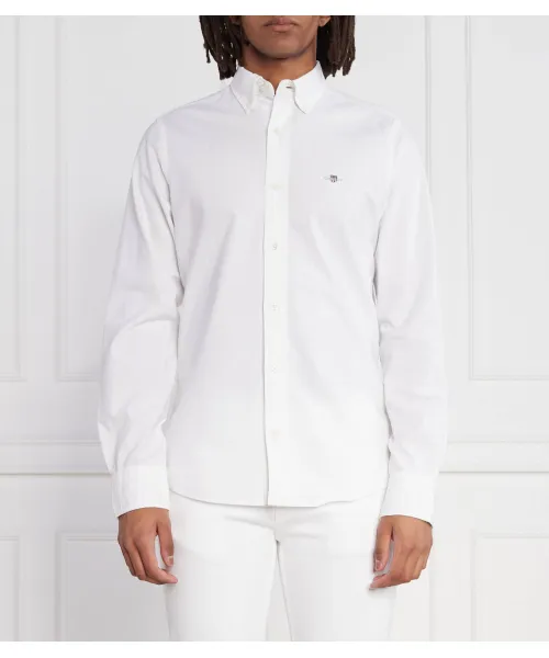 

Рубашка Slim fit Gant, белый