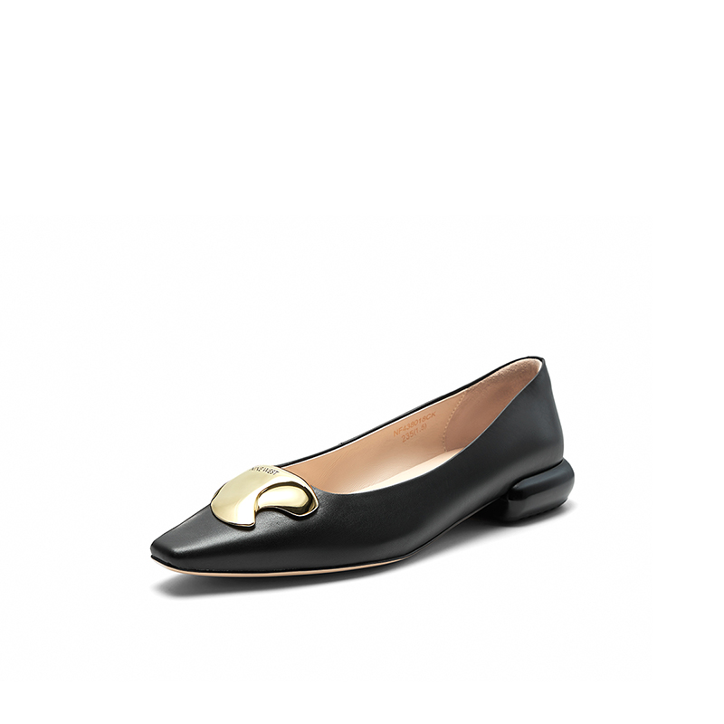 Повседневные туфли на каблуке 2,8 см женские NINE WEST, черные — фото 2