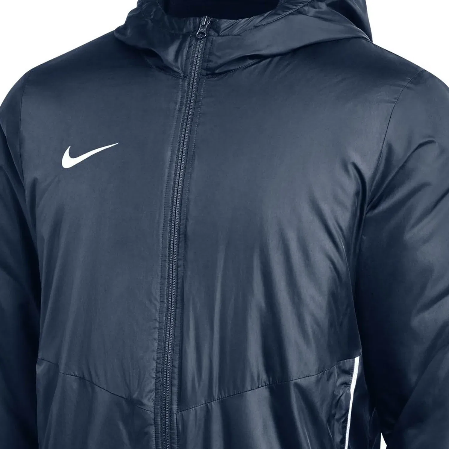Куртка переходная водонепроницаемая Nike, темно-синяя — фото 3