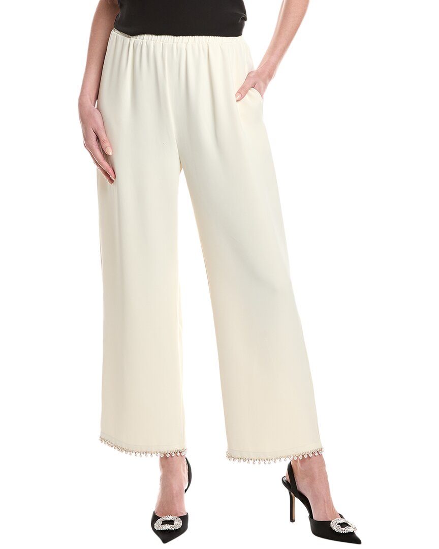 

Gracia С декорированным подолом Брюки, белый