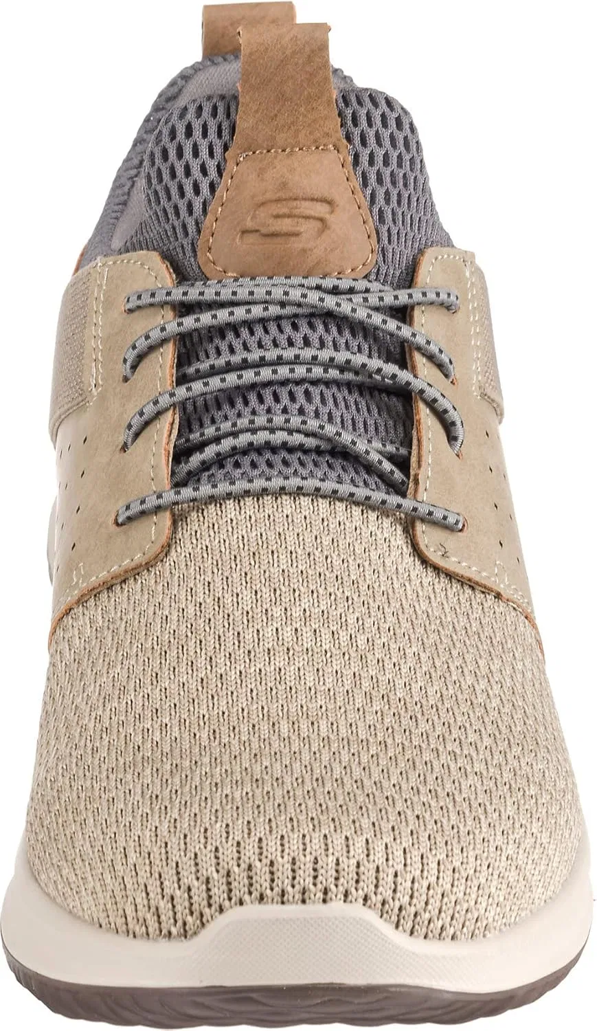 Мужские кроссовки Skechers Delson Camben, Taupe Mesh W Synthetic — фото 2