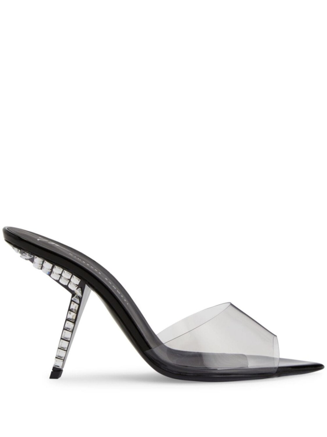 

Giuseppe Zanotti прозрачные мюли Mystero 90, черный
