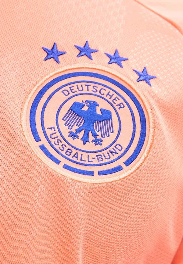 Футболка вратарская Adidas Performance Deutschland DFB 26 Away Replica Long Sleeve, коралловый фьюжн — фото 4