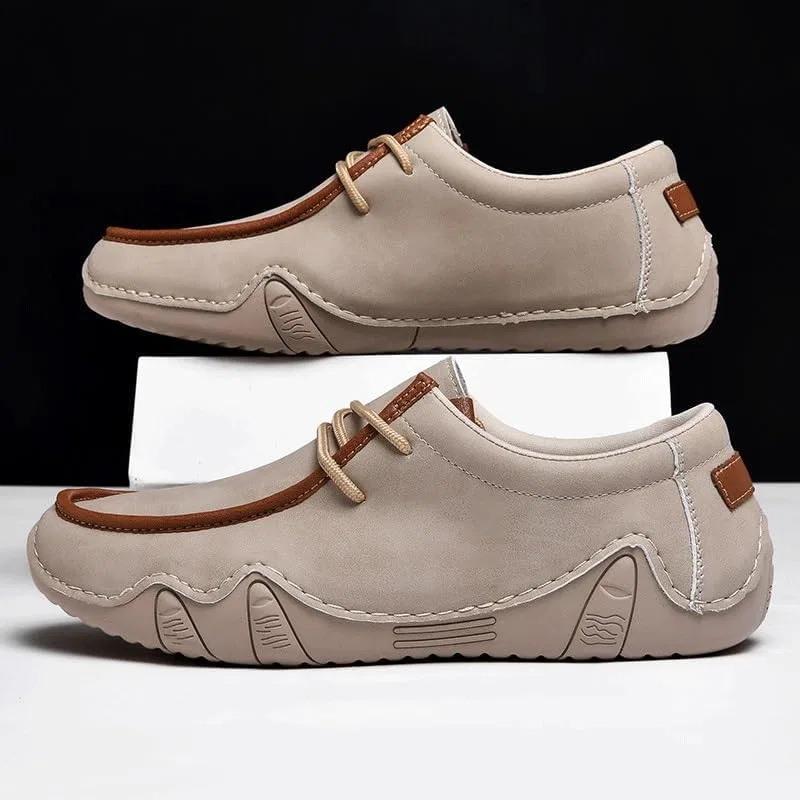 Полуботинки повседневные, износостойкие, Men's casual, серый DUYHBAWRS — фото 2