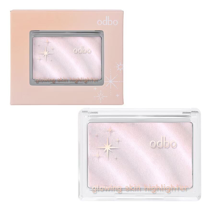

ODBO Хайлайтер Odbo Glowing Skin 4,5г. 01 Шампанское, Champaigne