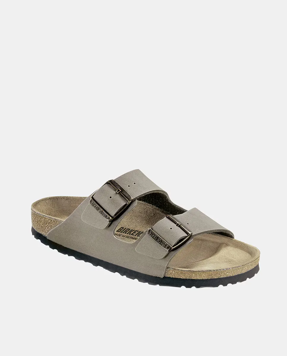 

Мужские сандалии серого цвета с застежкой-пряжкой Birkenstock