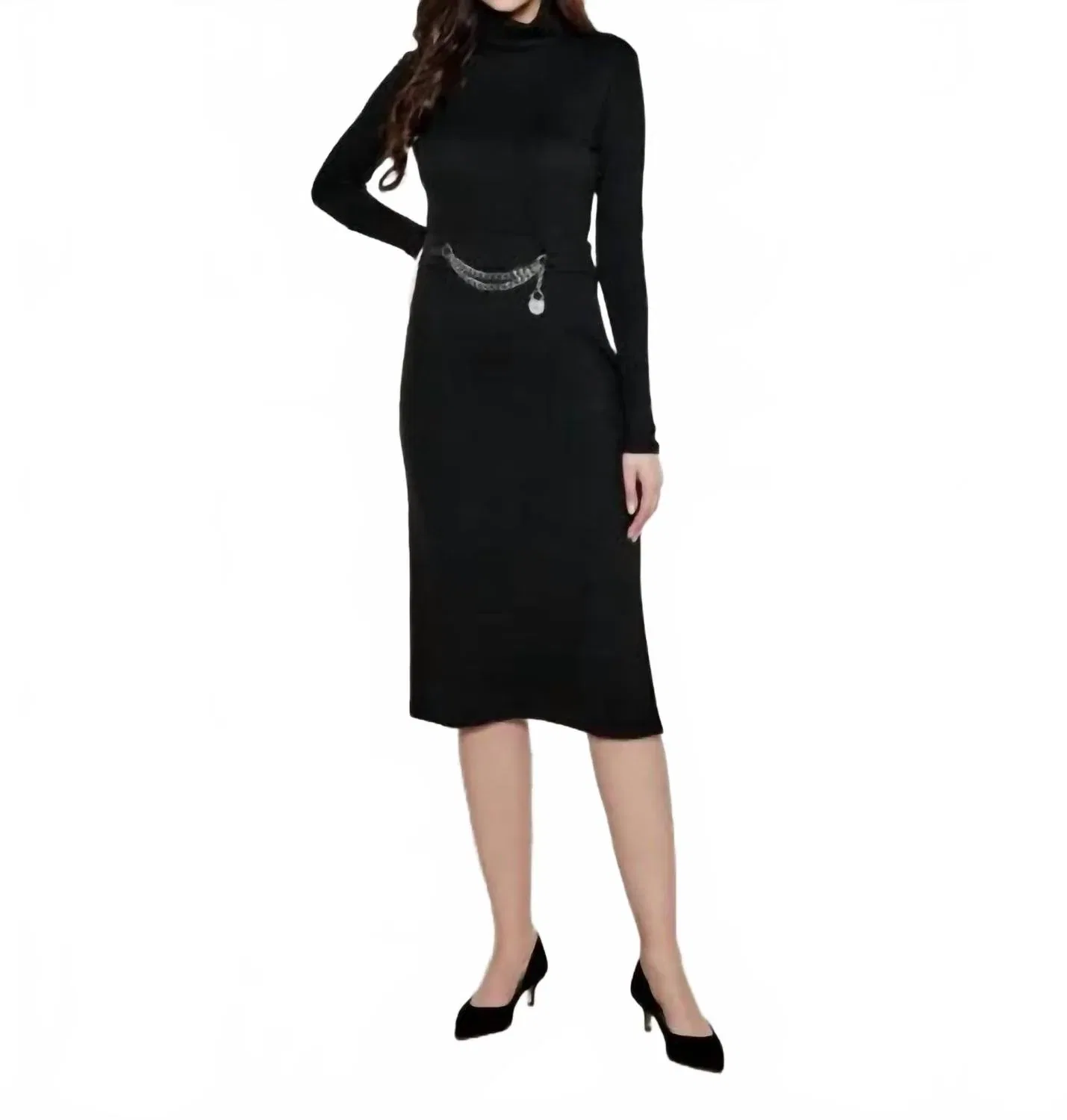 Ralph Lauren Мини-платье Sacura черного цвета