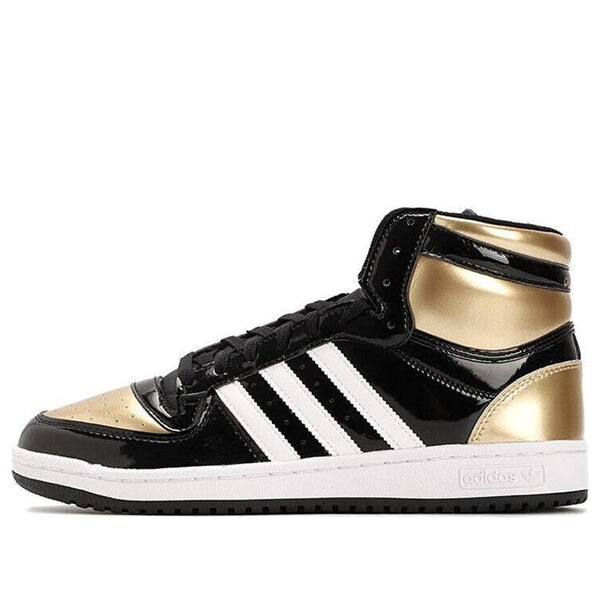 

Кроссовки top ten rb 'black gold patent' Adidas, черный