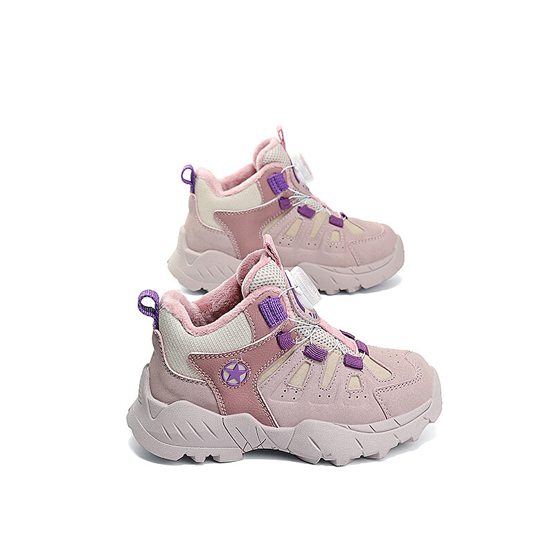 Кроссовки Jeep Kids Lifestyle Shoes Kids High-top Candy Powder, розовый — фото 4