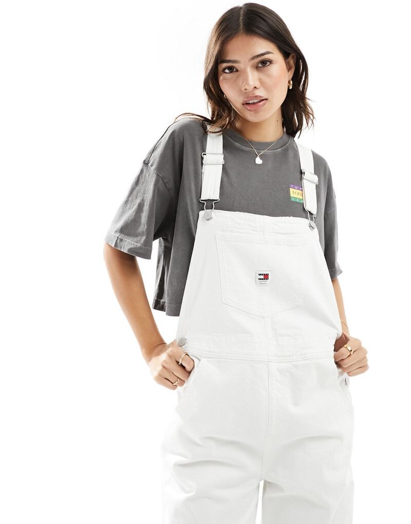 

Tommy Hilfiger - Daisy - Широкие комбинезоны белого цвета