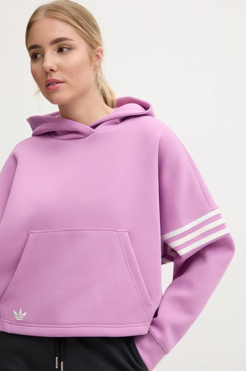 

Толстовка adidas Originals Neuclassicscl Hoodie, фиолетовый