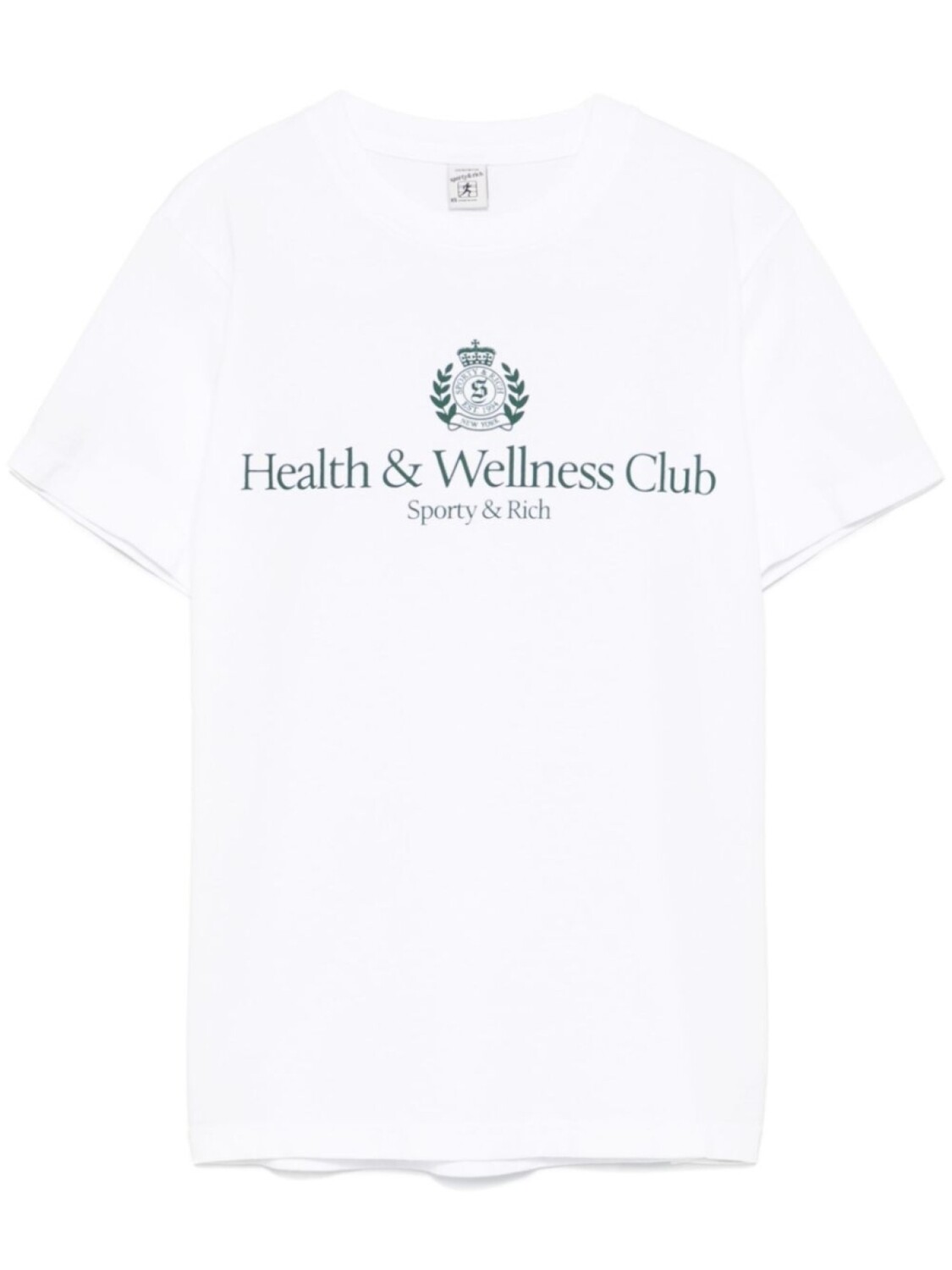 

Футболка с гербом H&W Sporty & Rich, белый