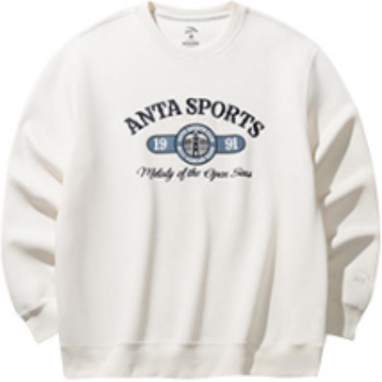 

ANTA Толстовка Life Collection мужская теплая jade white