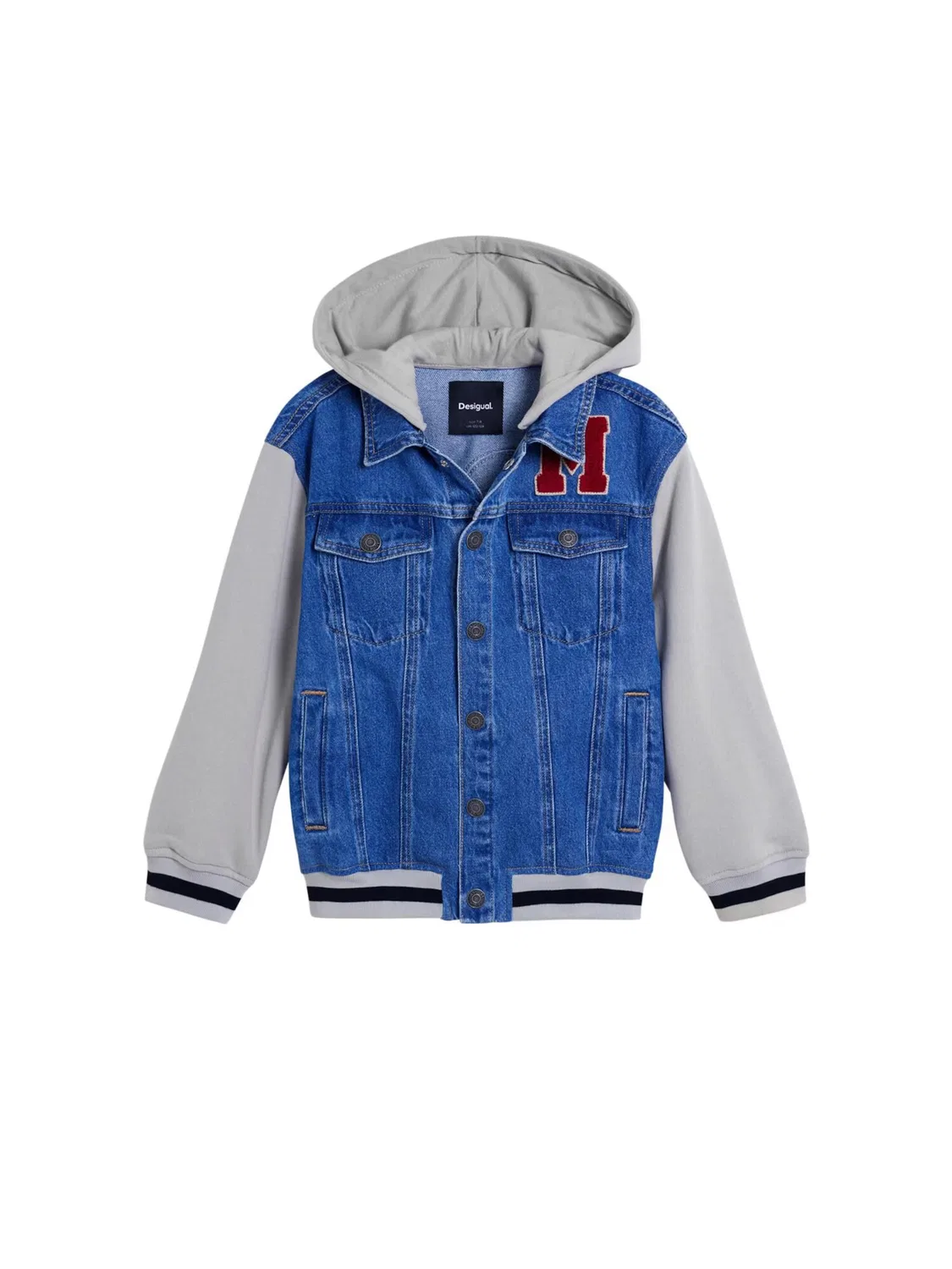 Куртка Desigual Between-Season Микки Маус синего цвета