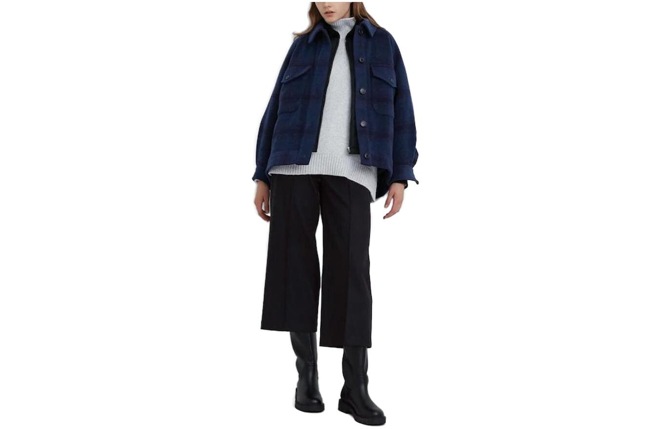 

UNIQLO Женская куртка, цвет Глубокий синий
