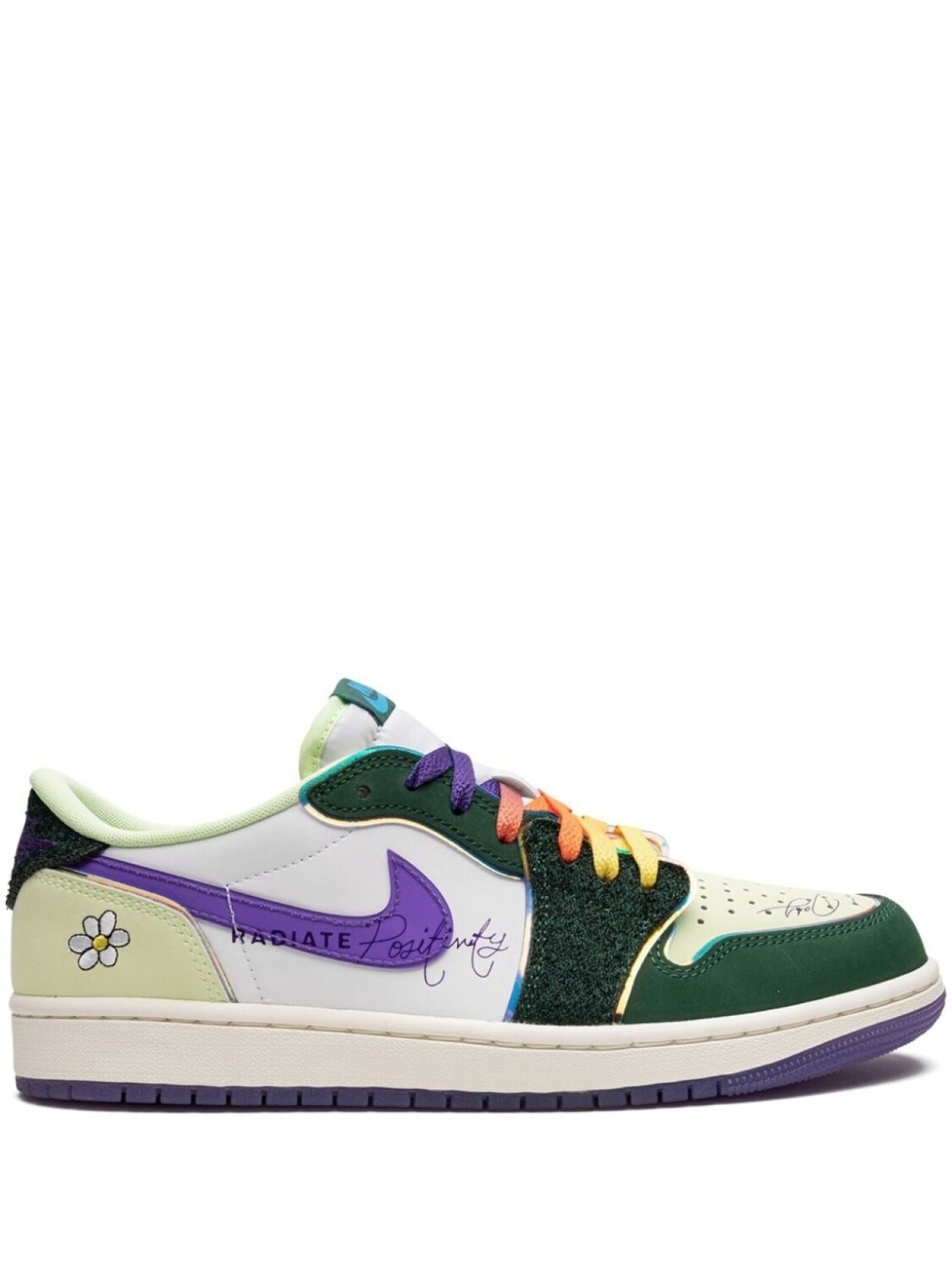 

Jordan кроссовки Air Jordan 1 Low OG Doernbecher 2023, зеленый