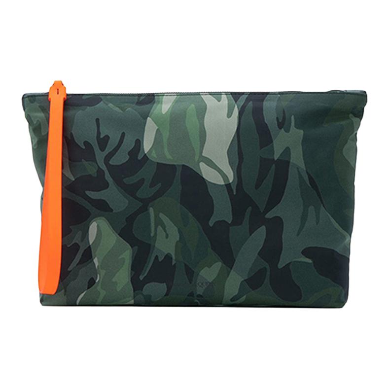 

Alexander Mcqueen Нейлоновый клатч с принтом, стандартный размер, унисекс, зеленый камуфляж