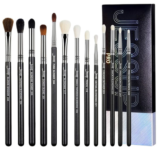 

Набор: кисти для макияжа глаз t338, 13 шт./1 упаковка. Jessup Pro eyeshadow brushes set