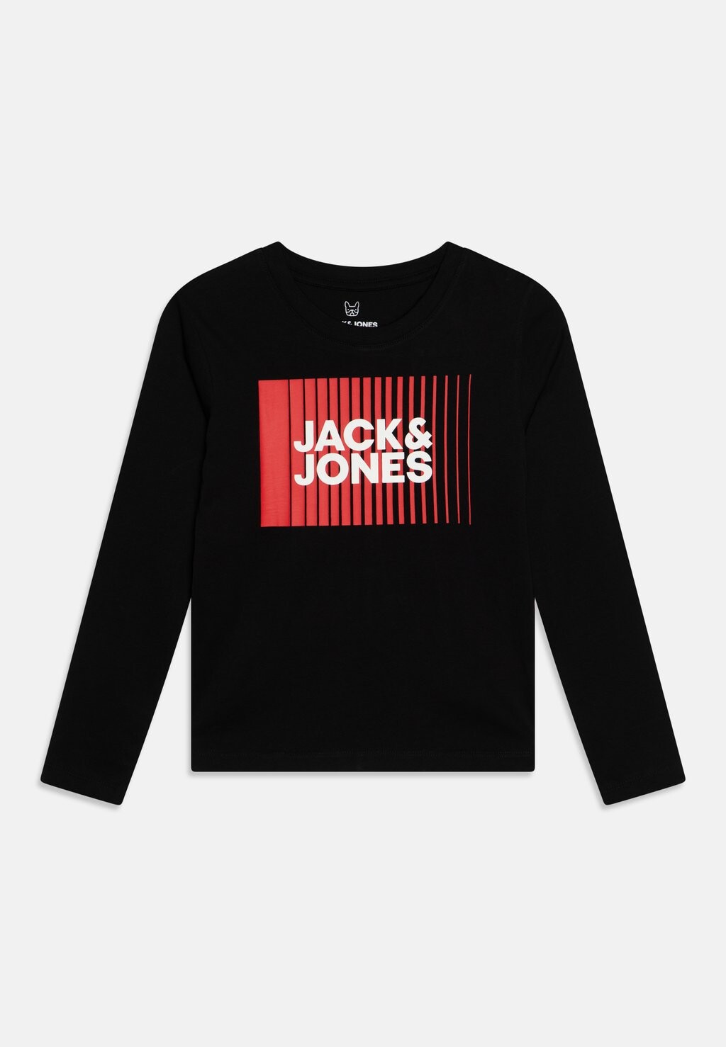 

Топ с длинными рукавами JJECORP LOGO PLAY O NECK Jack & Jones Junior, цвет black