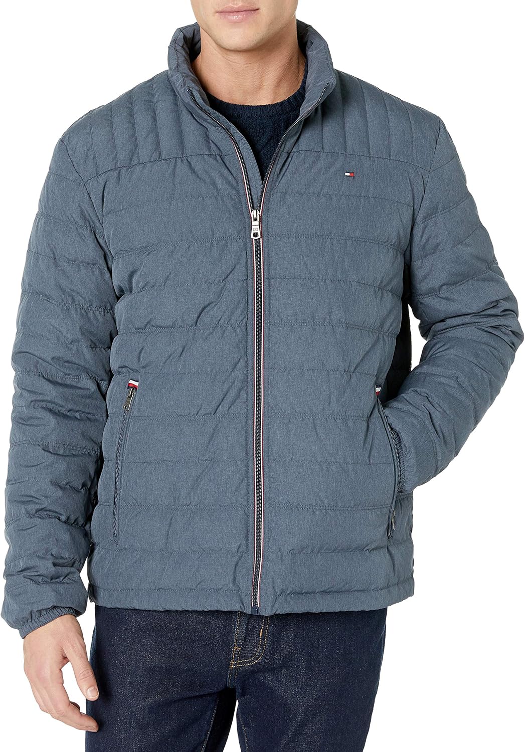 

Мужская утепленная пуховая куртка Tommy Hilfiger с возможностью упаковки, Slate