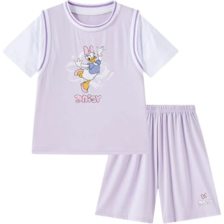 Повседневная спортивная одежда Purple для детей 3-7 лет Disney