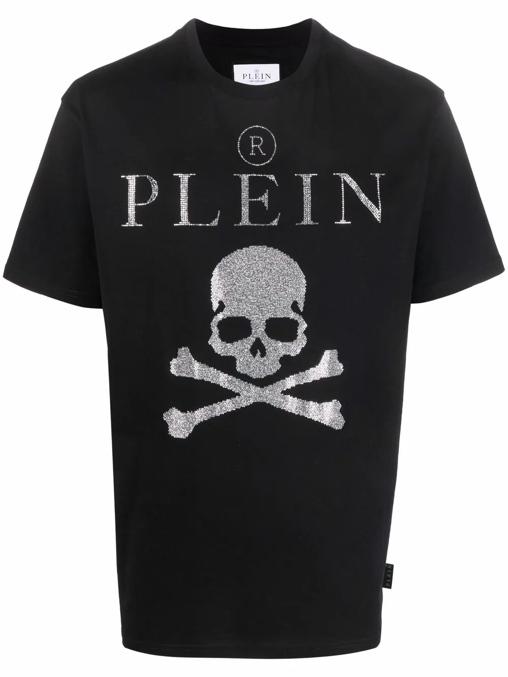 

Футболка с кристаллами Philipp Plein, черный