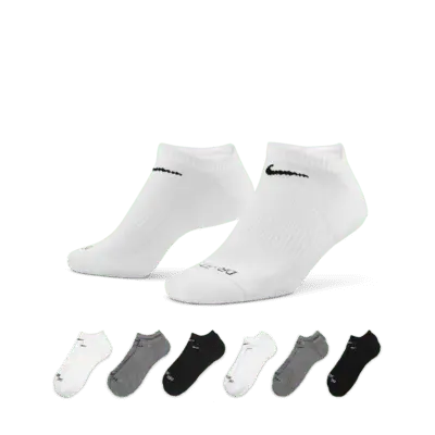 Носки Nike Everyday Plus Cushioned Training No-Show (6 шт), разноцветный
