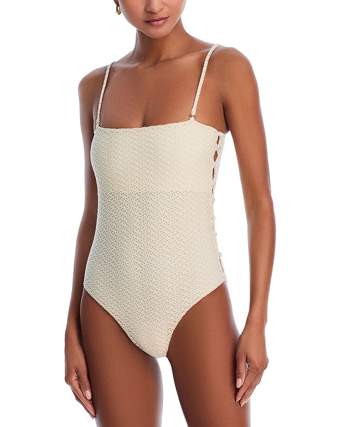 

Купальник Violeta One Piece Palmacea, слоновая кость/кремовый