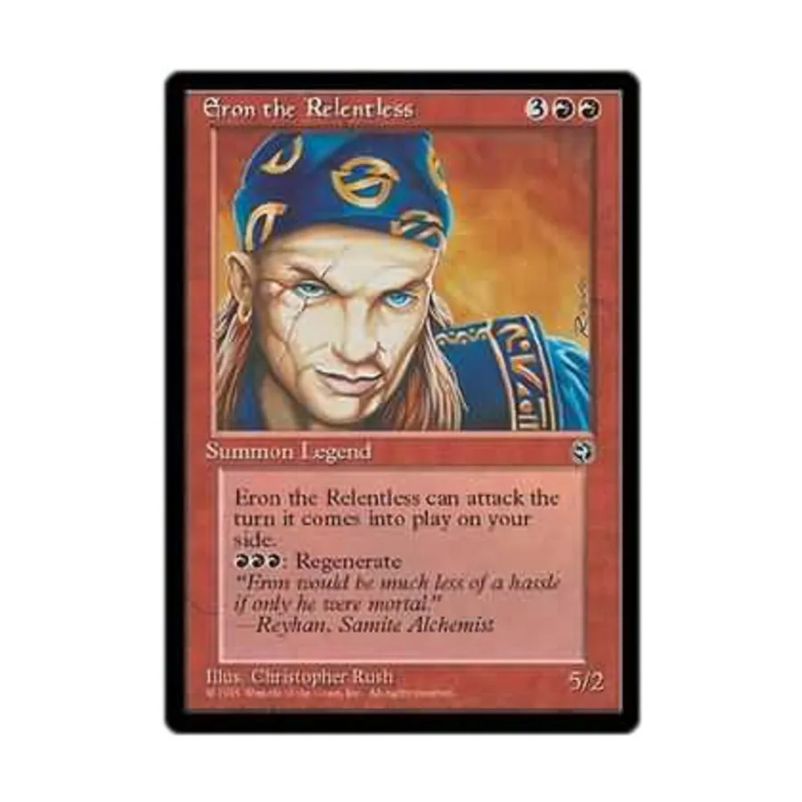 

CCG Эрон Неумолимый (U), MTG - Homelands