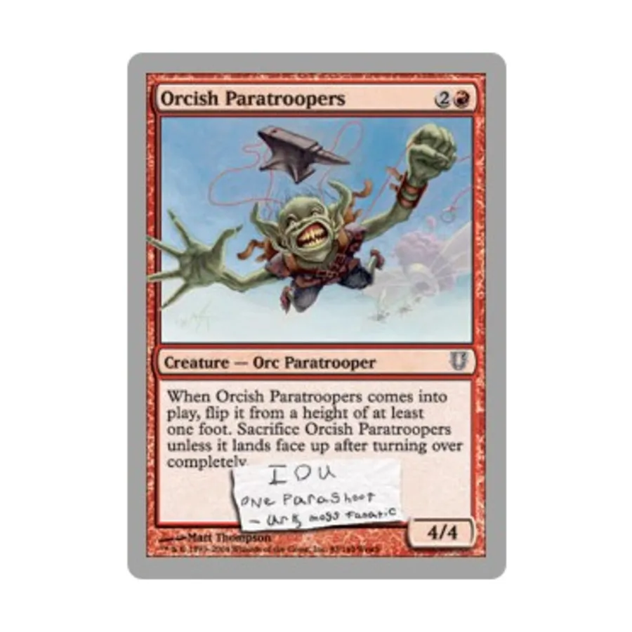 

CCG Орки-десантники (К), MTG - Unhinged