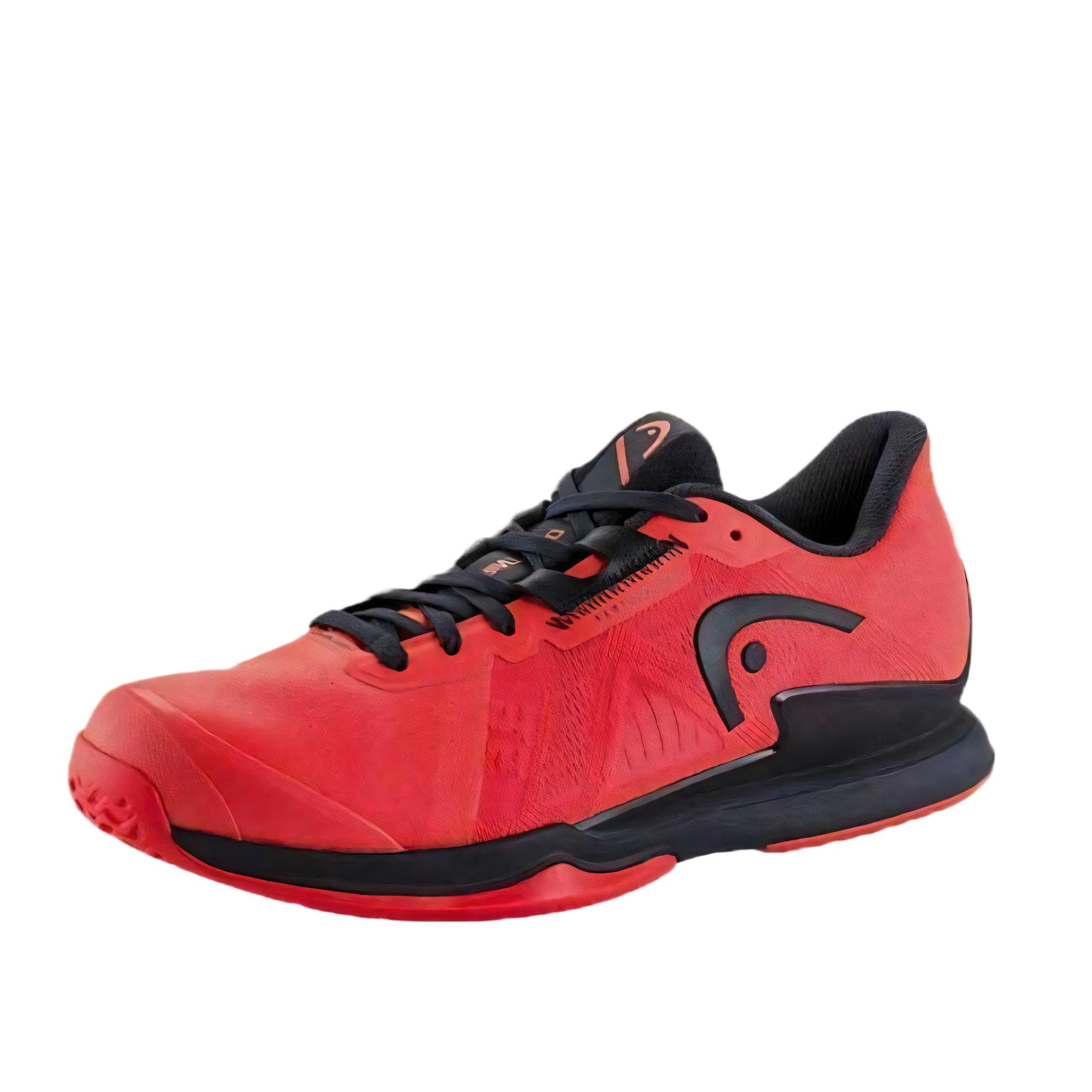 

HEAD Износостойкие, дышащие, легкие низкие теннисные туфли Men's Black Red